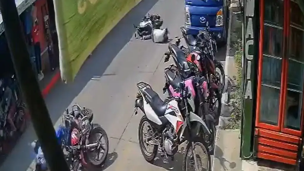 Accidente en Pajapita, San Marcos.  ,Captura de pantalla video X.