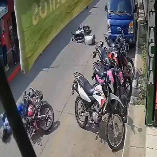 Accidente en Pajapita, San Marcos.  ,Captura de pantalla video X.