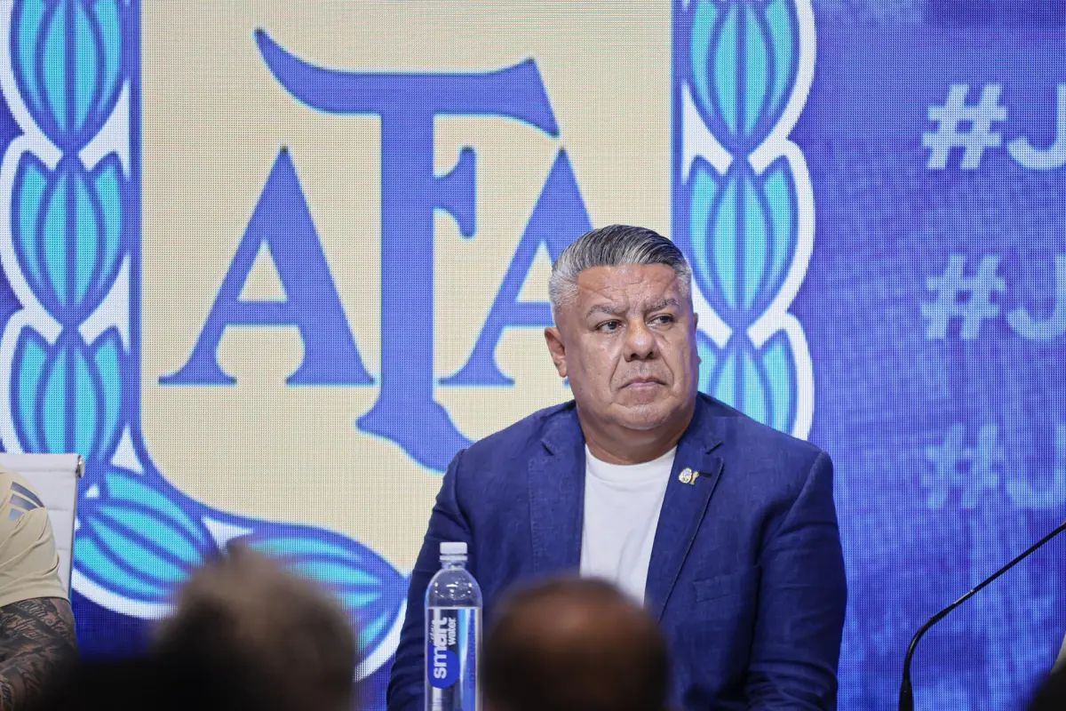 Claudio Tapia, presidente de la Asociación de Fútbol Argentino - EFE