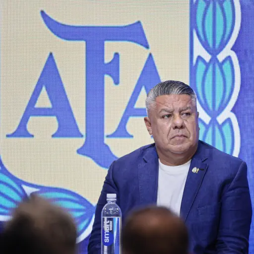 Claudio Tapia, presidente de la Asociación de Fútbol Argentino - EFE