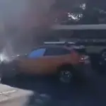 Difunden videos posteriores a choque múltiple en la ruta de Escuintla a Siquinalát