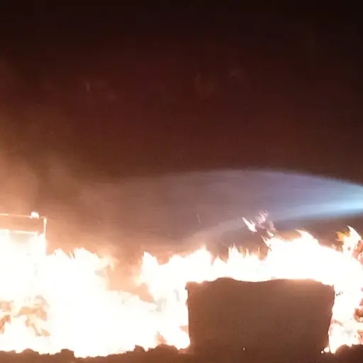 El incendio se reporta en las plataformas del vertedero de AMSA. ,Conred