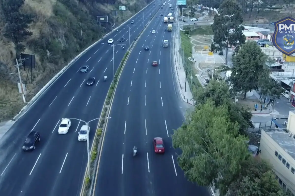 La PMT de Villa Nueva pidió moderar la velocidad para evitar accidentes de tránsito. , PMT de Villa Nueva.