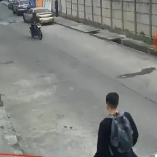 El asaltante no tuvo compasión, pese al pedido de clemencia de la víctima. ,Captura de pantalla. 