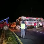 Confirman 15 fallecidos por accidente de autobús en la Interamericanat