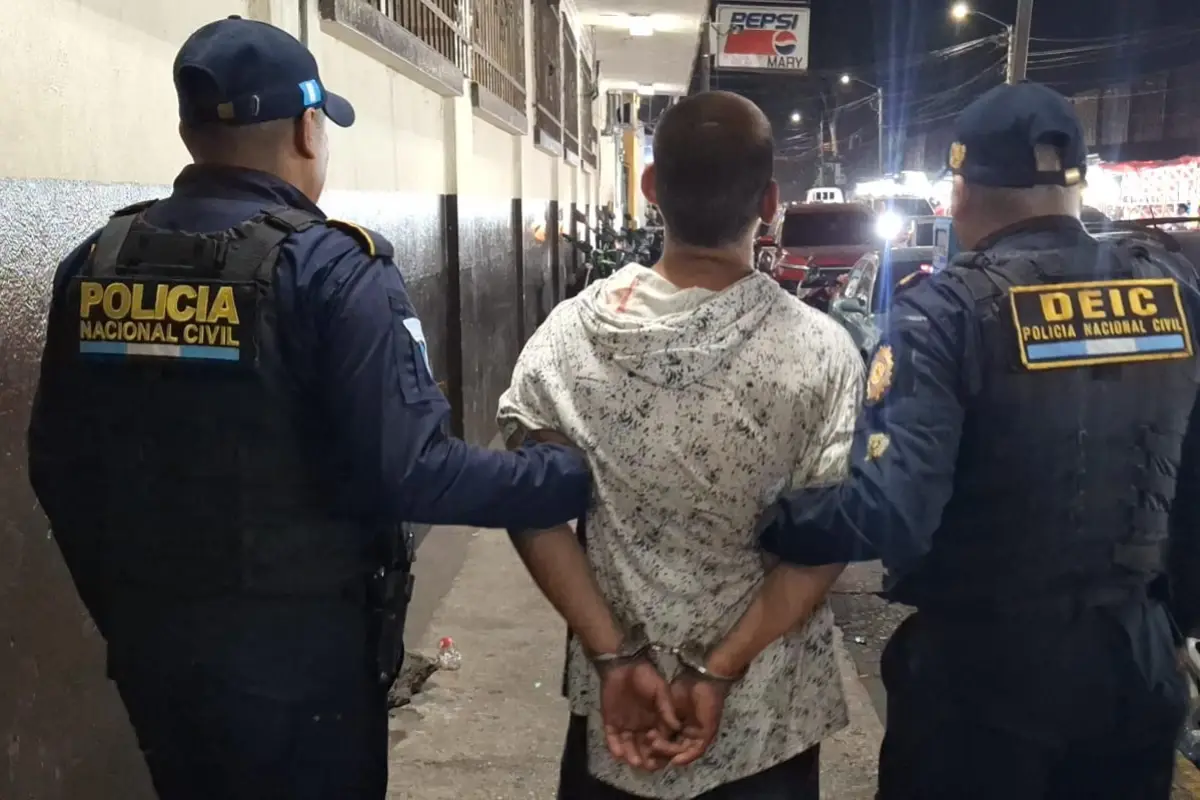 La captura ocurrió en la zona 3 de Escuintla., Foto PNC