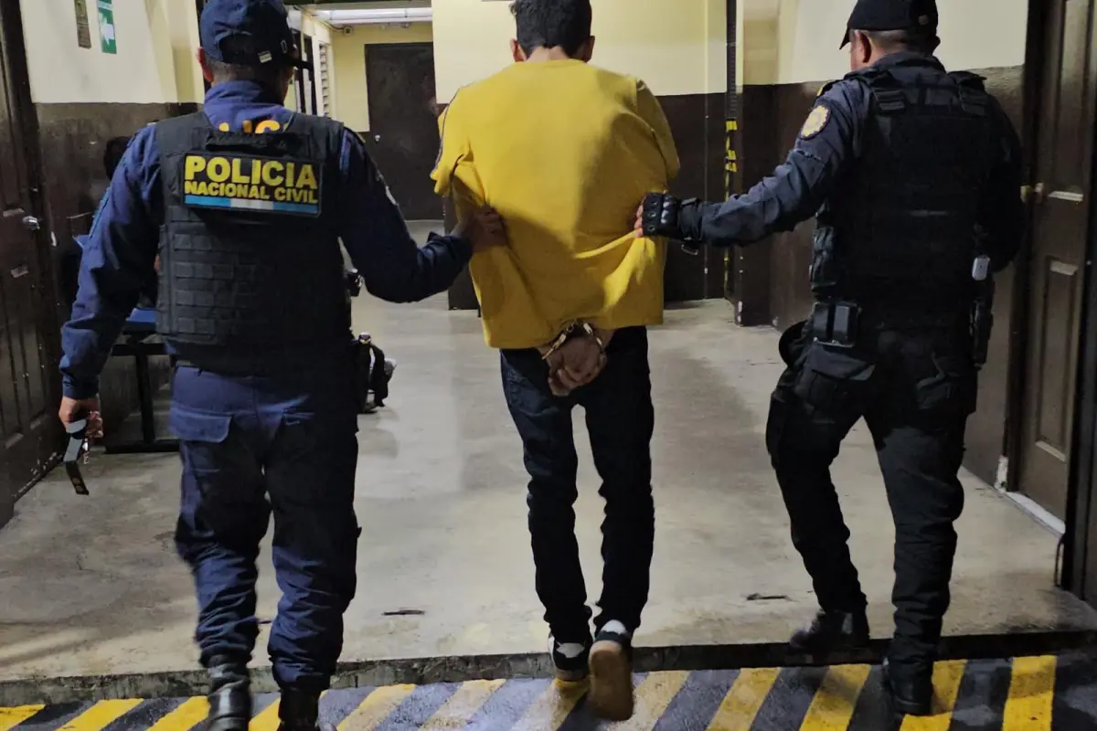 Antony José Aguilar Hernández, de 25 años alias "El Seco" , Foto PNC