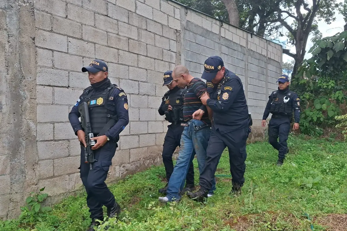 El individuo intento escapar de las autoridades. , Foto PNC