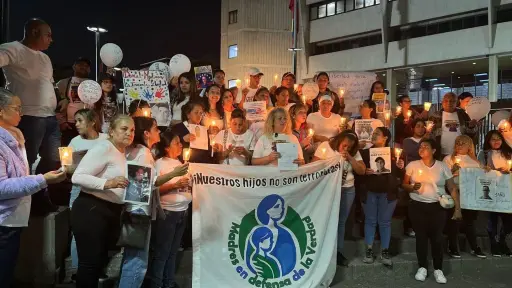 Familiares de los venezolanos encarcelados pidieron que todos los presos políticos salgan de la cárcel. ,Colectivo Madres en Defensa de la Verdad de Venezuela
