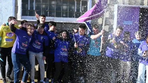 Un club de futbol gana la lotería de Navidad en España - EFE