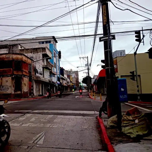 Algunos cruceros se quedaron sin semáforos en la zona 1, por falta de energía eléctrica. ,Amílcar Montejo.