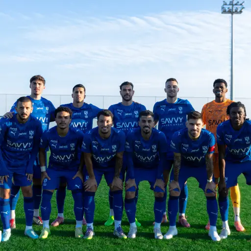 Cuadro titular del Al-Hilal en un partido amistoso - Al-Hilal