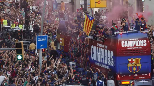 Tres títulos y 169 goles para el Barcelona de Hansi Flick en 2025