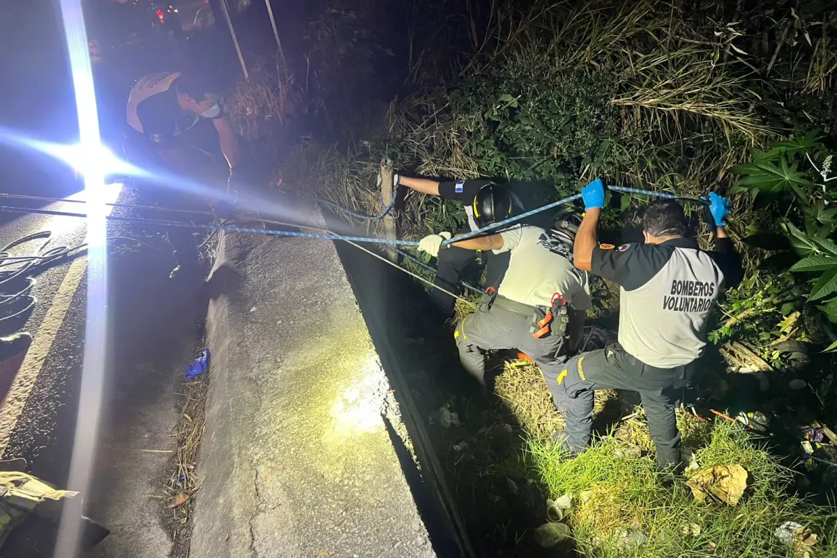 Los cuerpos aparecieron entre el jueves y domingo recién pasados., Bomberos Voluntarios.