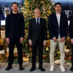 El presidente del Real Madrid, Florentino Pérez, dio un mensaje de Navidad 
