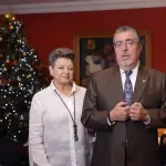 Presidente y primera dama comparten mensaje de Navidadt