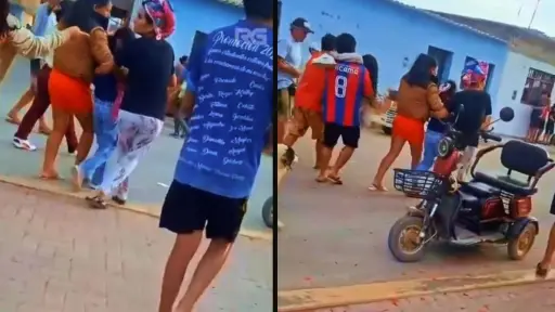 Elena Rojas Alcalde murió tras la ráfaga de balazos. ,Capturan de pantalla video de X.