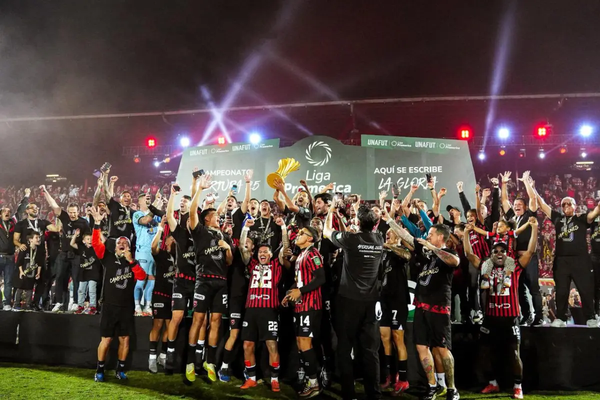 Liga Deportiva Alajuelense, campeón del futbol costarricense - X @ldacr