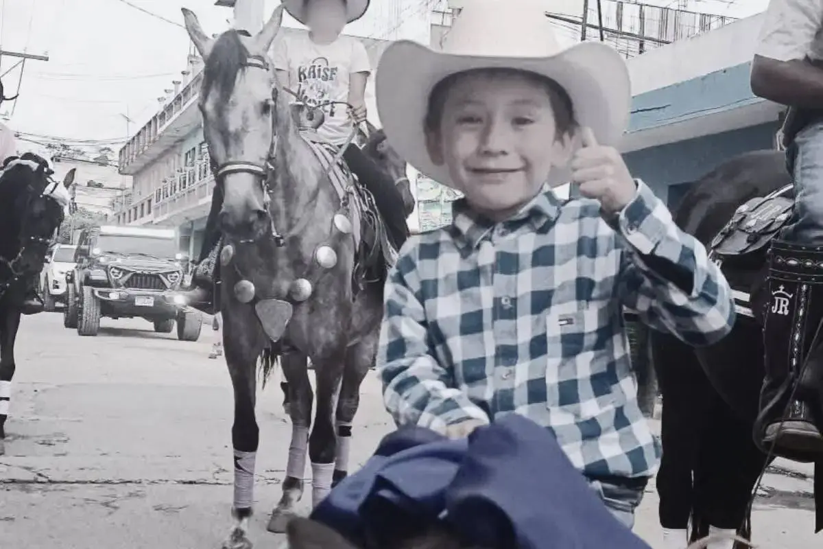 Édgar Alvarado, de 5 años , Foto Archivo