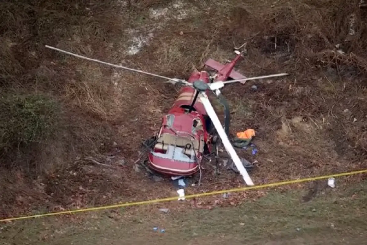 El accidente aéreo ocurrió en Hammonton, Nueva Jersey, EE. UU., Redes sociales.