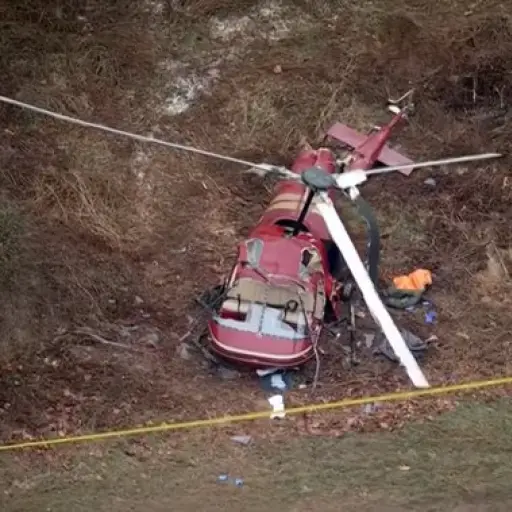 El accidente aéreo ocurrió en Hammonton, Nueva Jersey, EE. UU. ,Redes sociales.