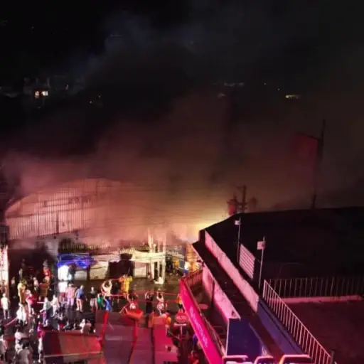 Bomberos trabajaron para combatir las llamas ,Foto Conred