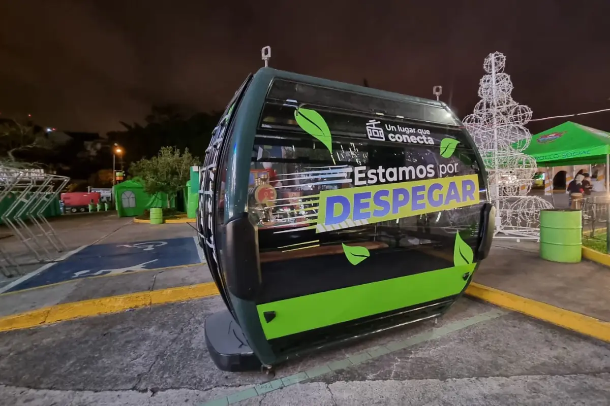 Este sistema de transporte es ecológicamente amigable, debido a que es 100 por ciento eléctrico., Foto Cortesía