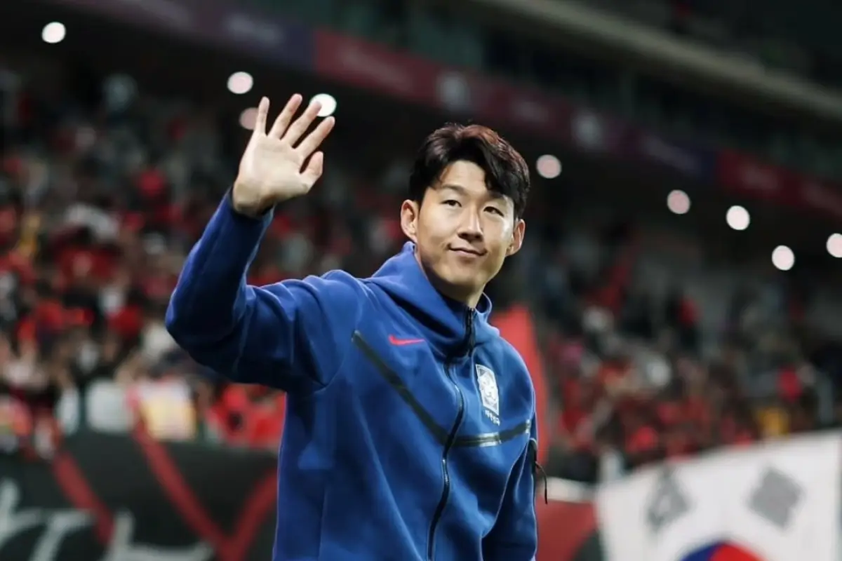 Heung-Min Son en un partido con la Selección de Corea del Sur - instagram @hm_son7