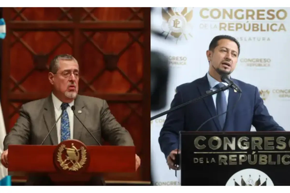 Presidentes Bernardo Arévalo y Nery Ramos., 