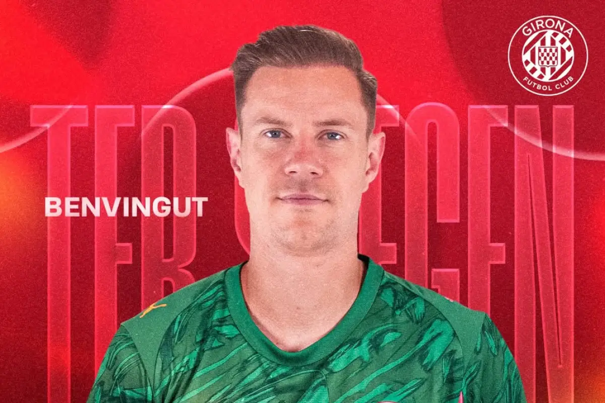 El Girona refuerza su portería con la llegada de Ter Stegen - instagram @gironafc