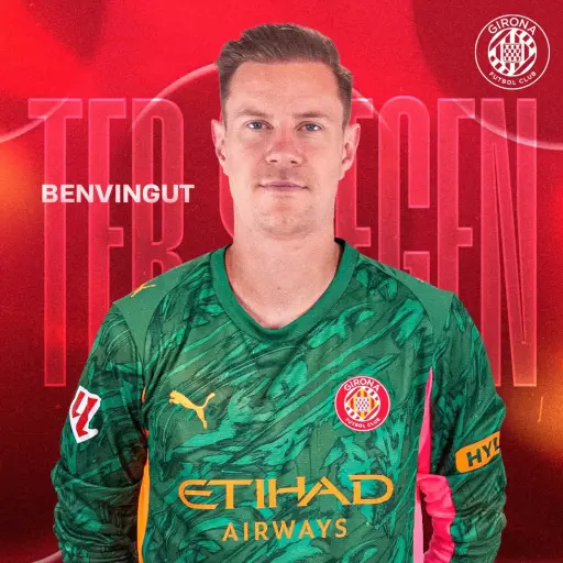 El Girona refuerza su portería con la llegada de Ter Stegen - instagram @gironafc