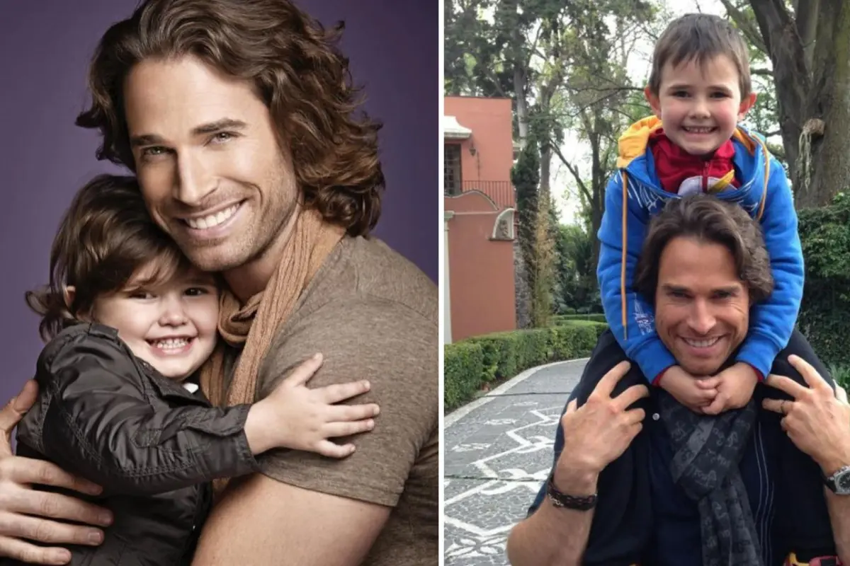 Sebastián Rulli y su hijo, Instagram