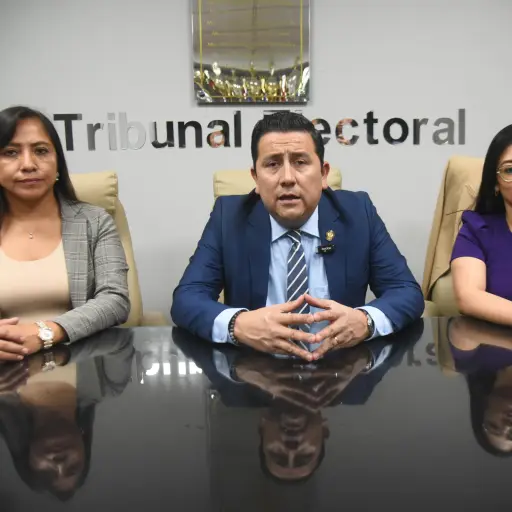 Francis Peña, presidente del Tribunal Electoral del Colegio de Abogados y Notarios de Guatemala.. ,Foto Omar Solís