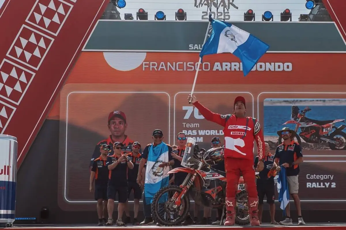 Francisco Arredondo completa el Rally Dakar 2026 - César Pérez