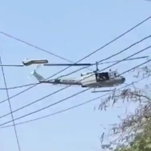 Residentes de la cabecera de Escuintla compartieron imágenes de las aeronaves.  ,Captura de pantalla. 