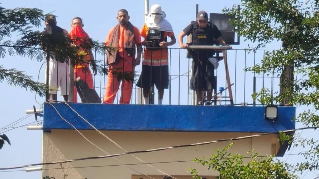 Reos se amotinan en Fraijanes 1 | Redes sociales