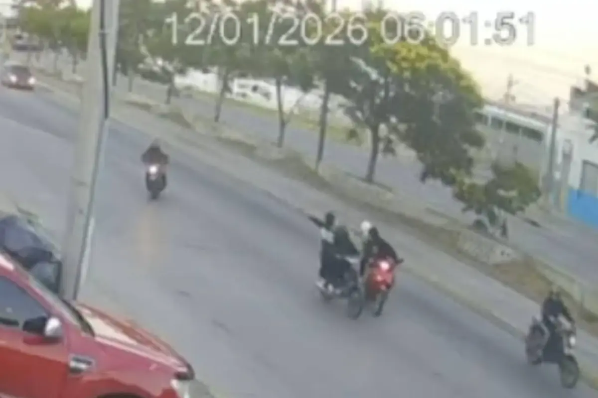 Impactante video de asalto frustrado circula en redes sociales., Redes sociales.