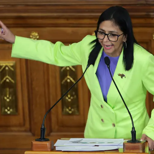 Delcy Rodríguez, presidenta encargada de Venezuela ,EFE