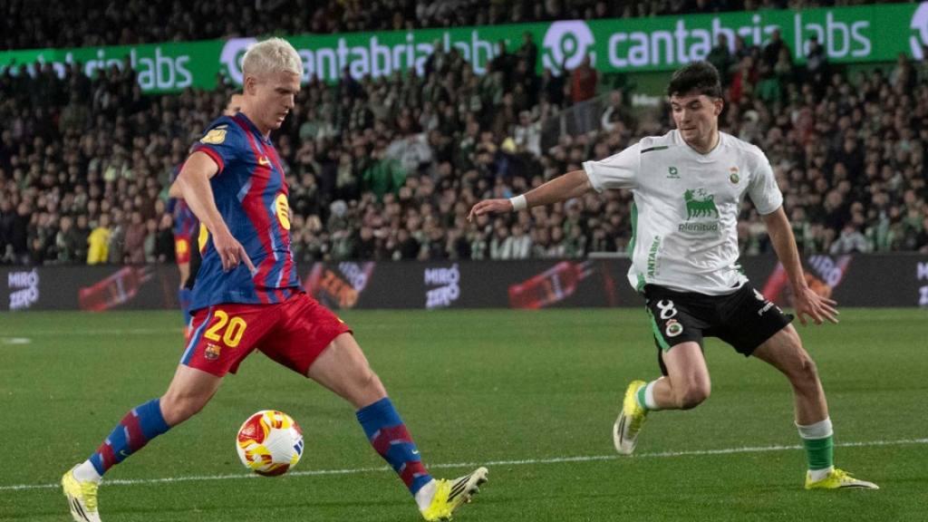 Copa del Rey: Racing de Santander vs. Barcelona  | EFE