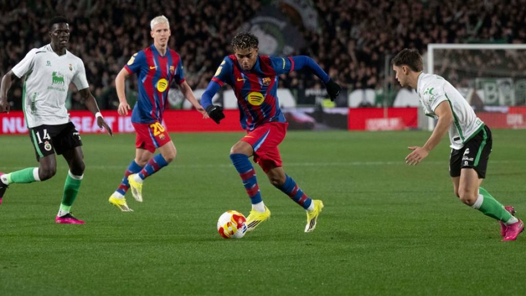 Copa del Rey: Racing de Santander vs. Barcelona  | EFE