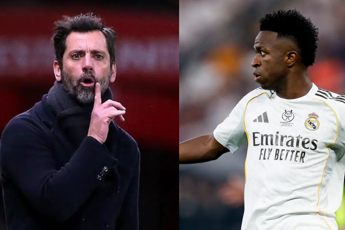 Quique Sánchez Flores habla de Vinícius 