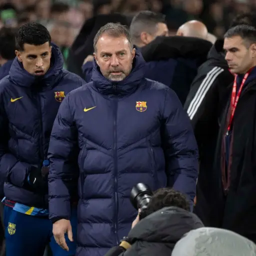 Hansi Flick, entrenador del Barcelona 