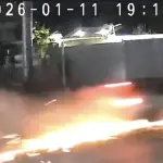 Trágico accidente en la ruta al Atlántico queda registrado en videot