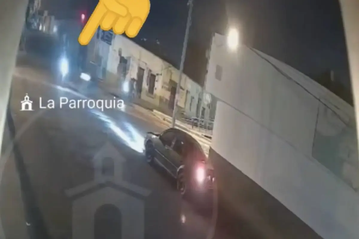 Choque entre dos motocicletas en zona 6., Redes sociales.