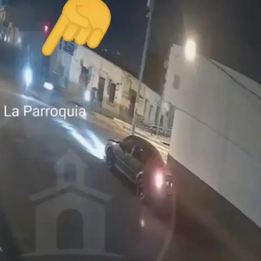 Choque entre dos motocicletas en zona 6. ,Redes sociales.