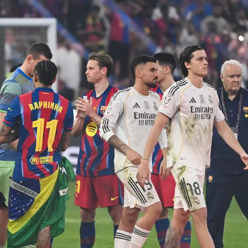 Real Madrid no hace pasillo al campeón Barcelona en Supercopa de España 