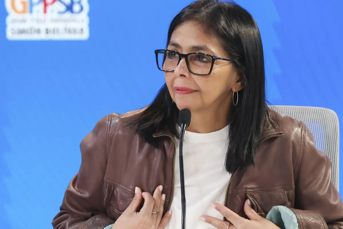 Delcy Rodríguez, presidenta encargada de Venezuela, EFE