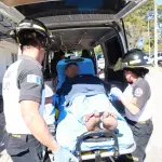 Persona con quemaduras tras explosión en San Raymundo, Guatemala t