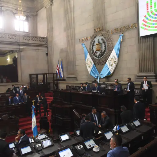 Sesión extraordinaria en el Congreso de la República de Guatemala el martes 13 de enero. ,Omar Solís/Emisoras Unidas