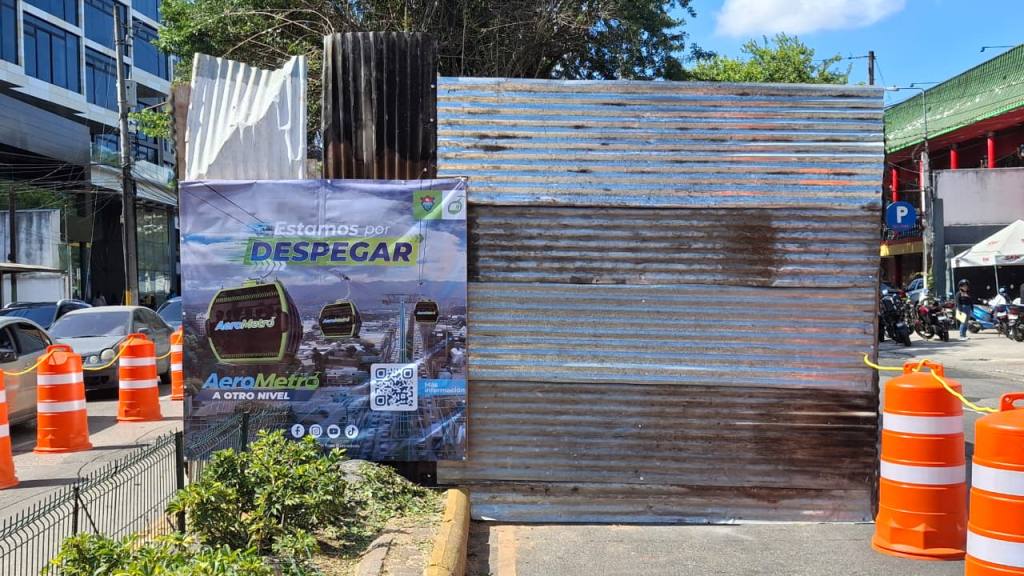 Avanzan trabajos del Aerometro en Calle Montúfar zona 9 | 